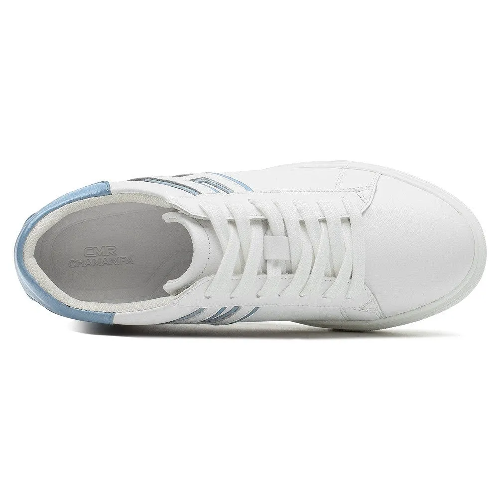 7CM/2.76 Inches CMR CHAMARIPA Casual White Sneakers For Women