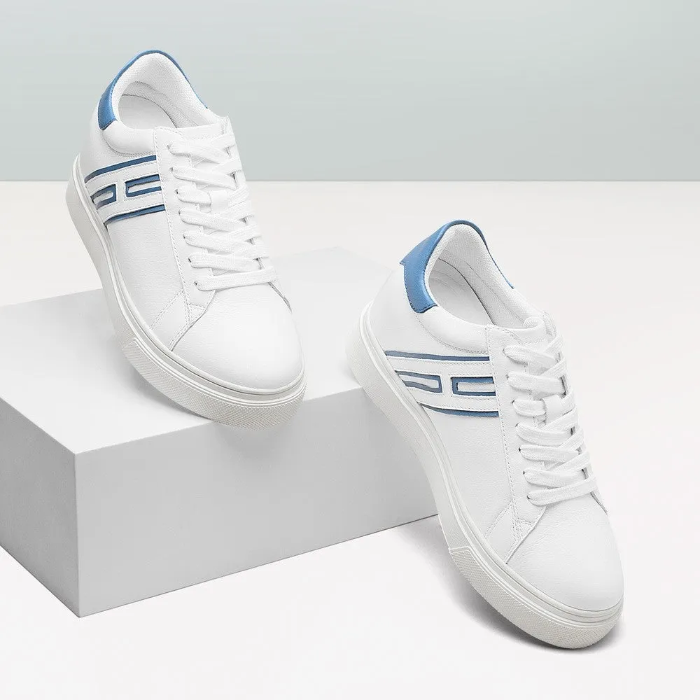 7CM/2.76 Inches CMR CHAMARIPA Casual White Sneakers For Women