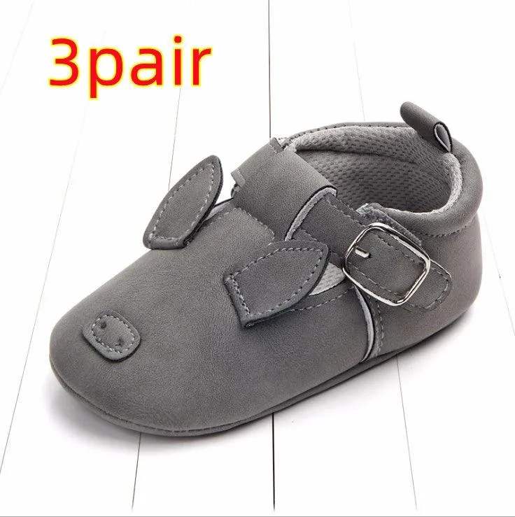 Adorable Cartoon Animal Toddler Boots: Non-Slip Soft Sole