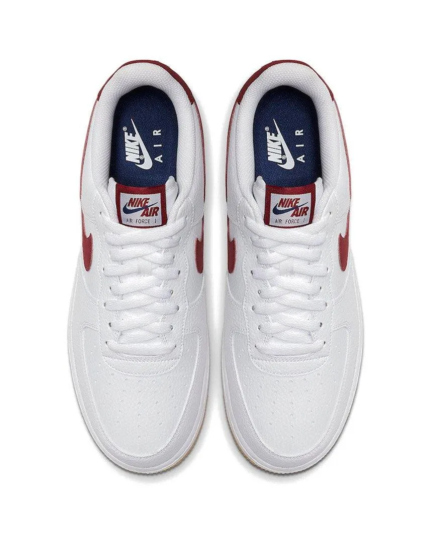 Air Force 1 White Red Team