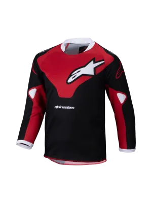 ALPINESTARS 2025 KIDS RACER VEIL JERSEY - BLACK BRIGHT RED