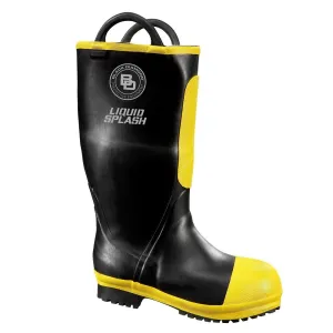 Black Diamond Rubber Firefighter Boots, 16" (6999451)