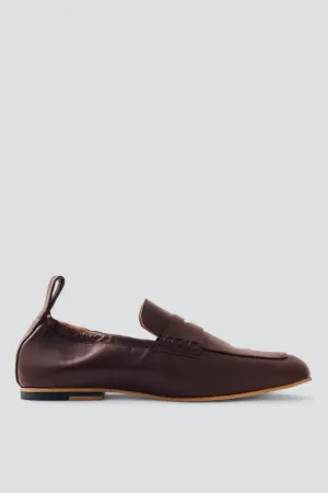 Brown Milada Leather Loafer