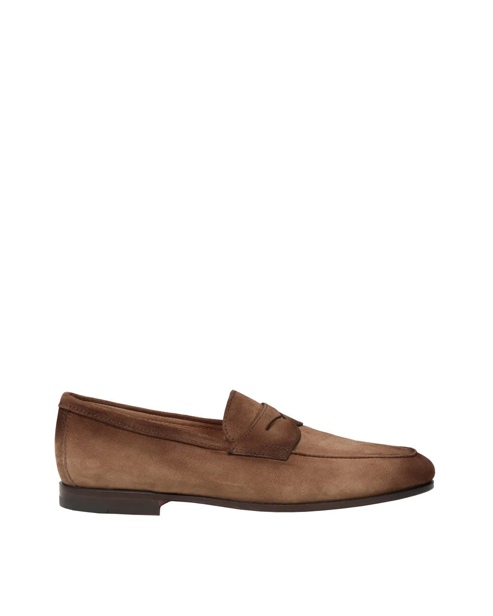 Carlos Suede Loafer in Brown