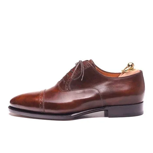 Chelmer Museum Calf Cap Toe Oxfords