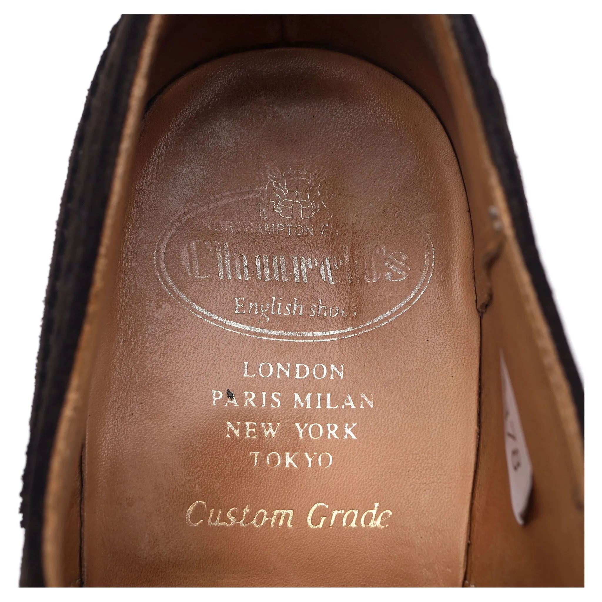 'Chetwynd' Dark Brown Suede Brogues UK 7 F