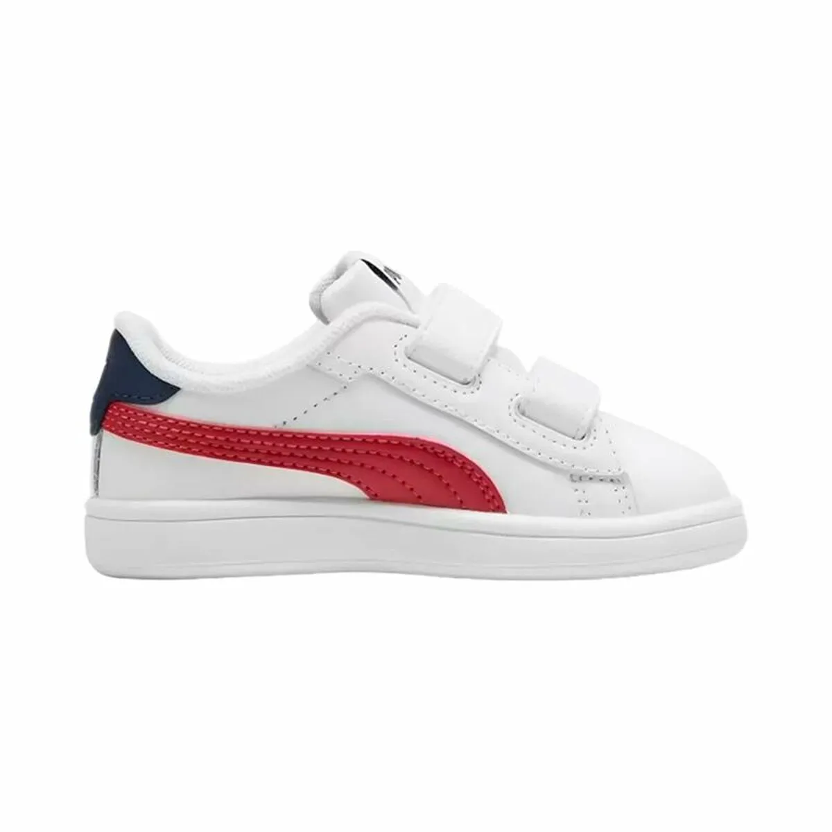 Children’s Casual Trainers Puma Smash 3.0 V White Red