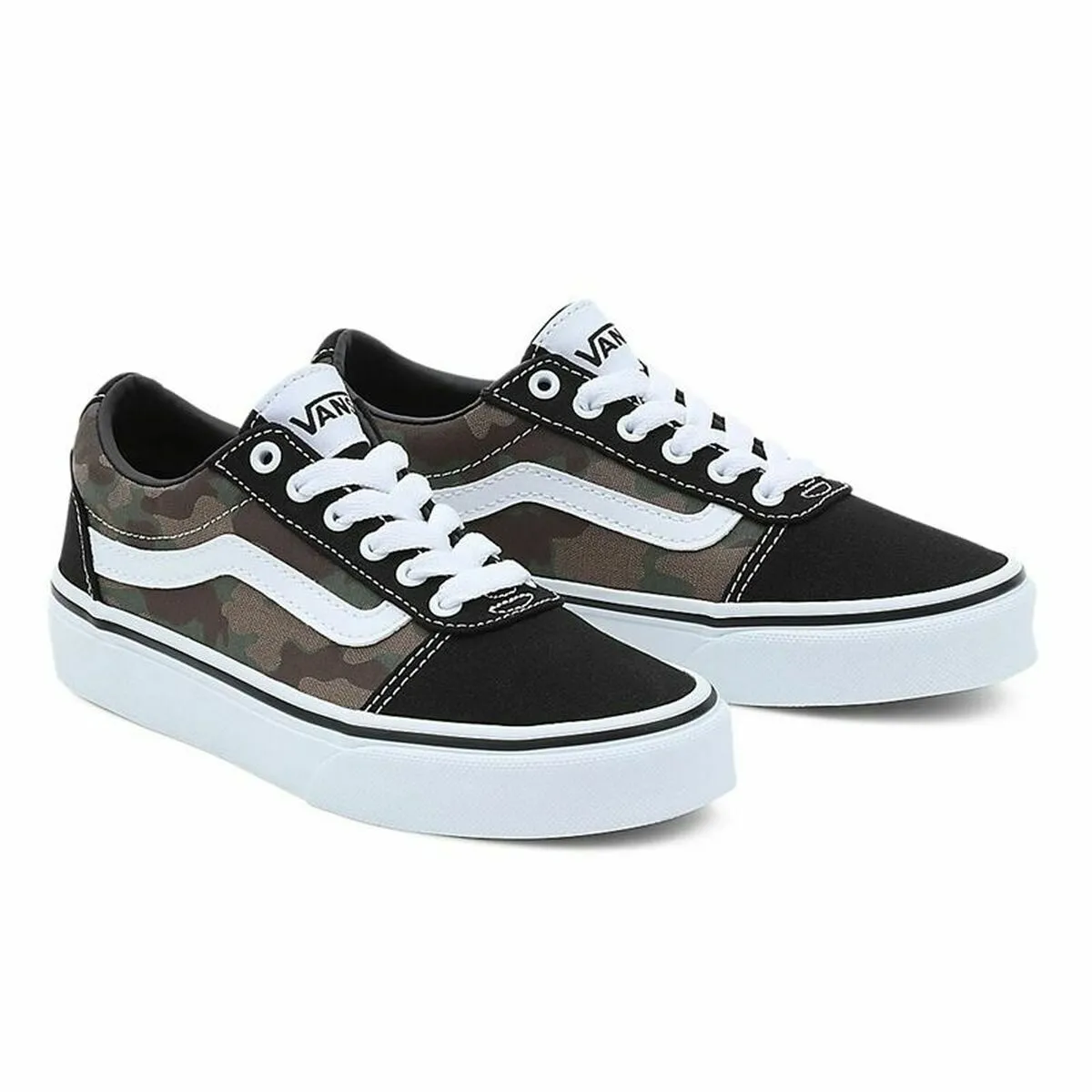 Children’s Casual Trainers Vans Ward Black