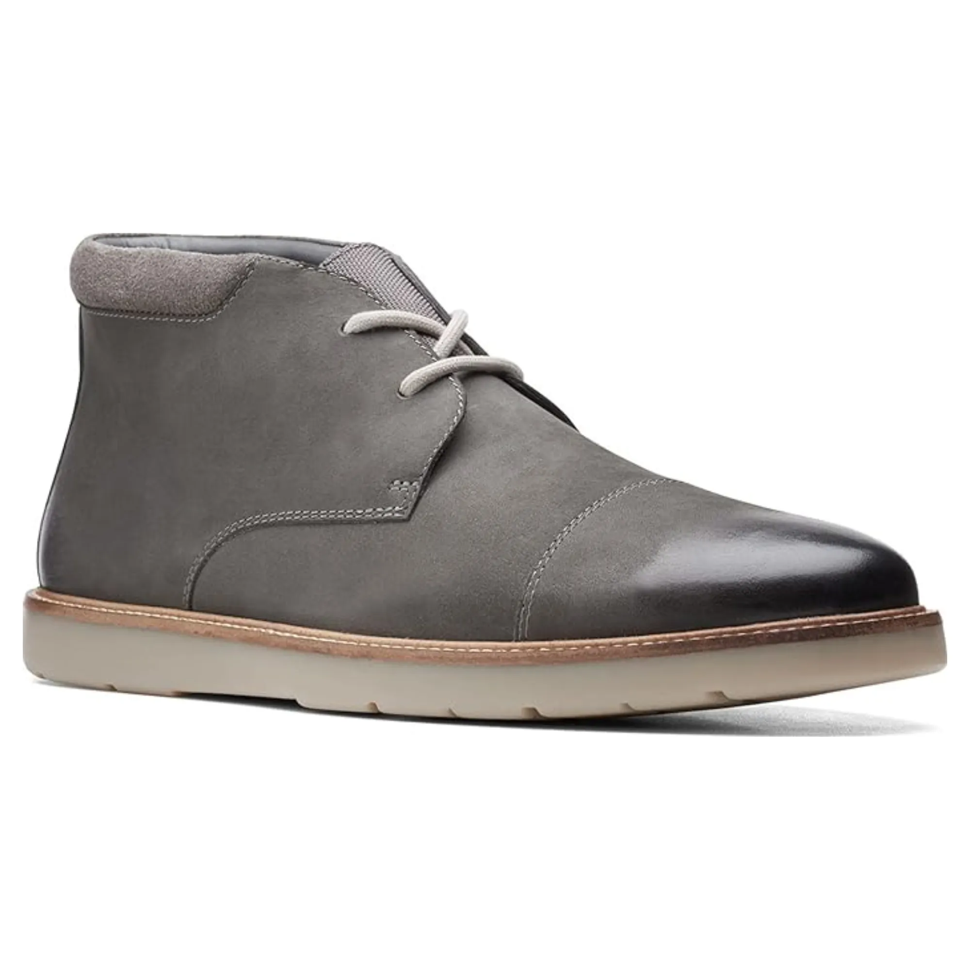 Clarks Grandin Top Men's Chukka Tumbled Leather Boots