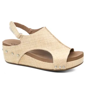 Corkys Volta II Wedge Raffia