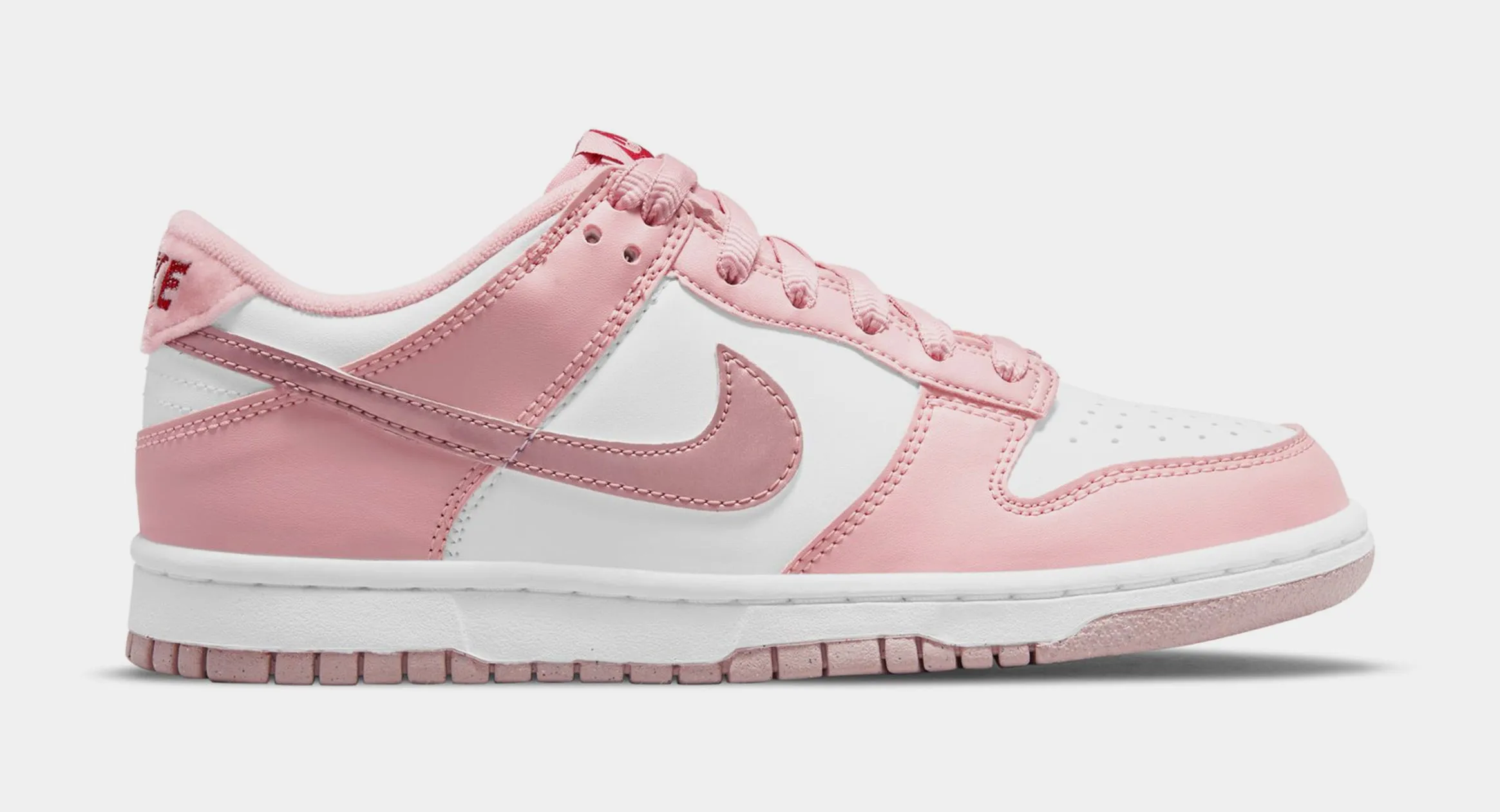 Dunk Low Pink Velvet Grade School Lifestyle Shoes (Pink Velvet/White)