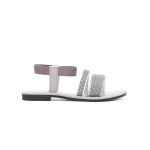 Girls Grey Casual Sandal KD7486