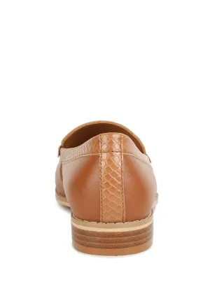 Holda Horsebit Embelished Loafers