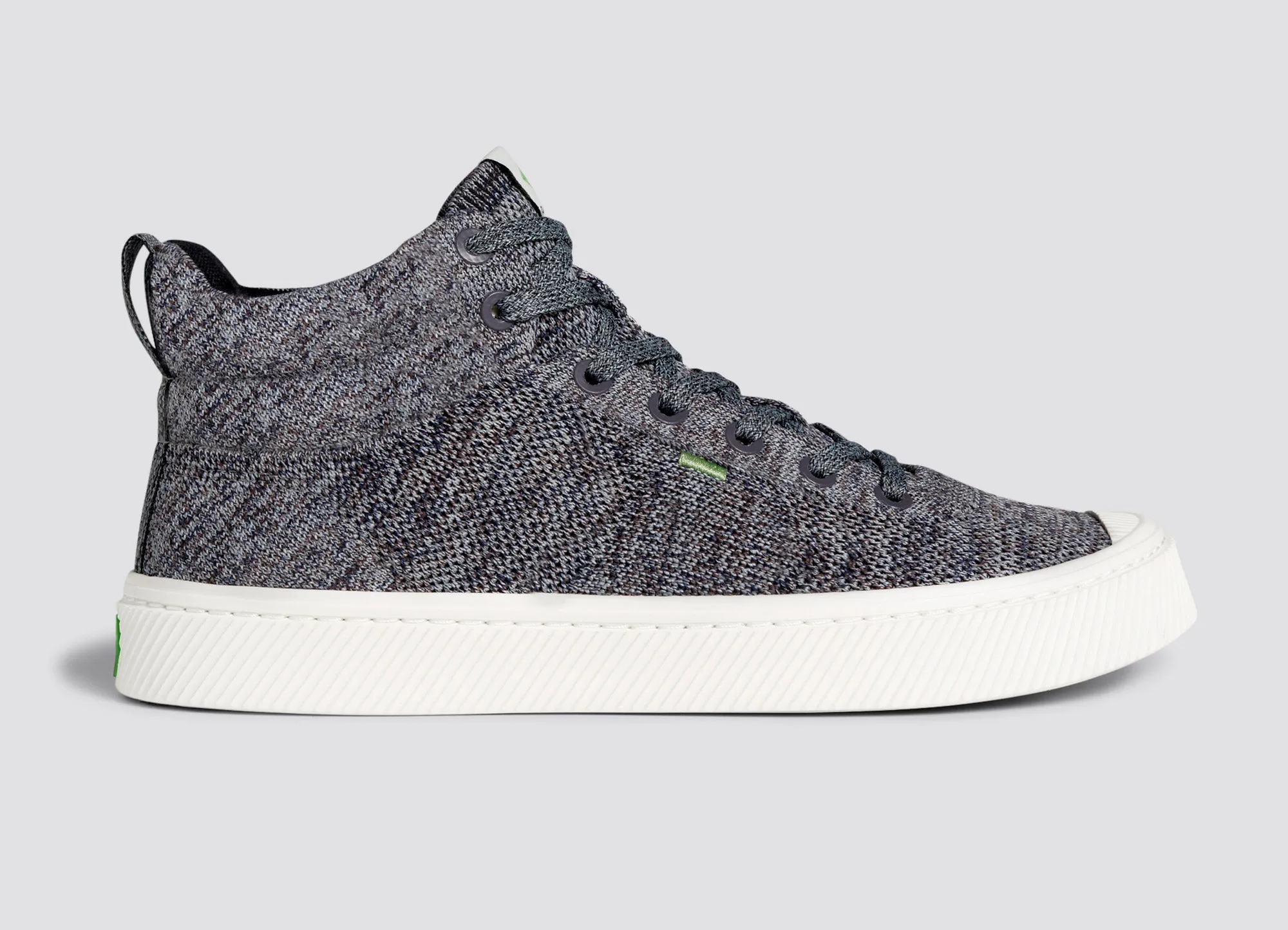 IBI High Stone Grey Knit Sneaker Men