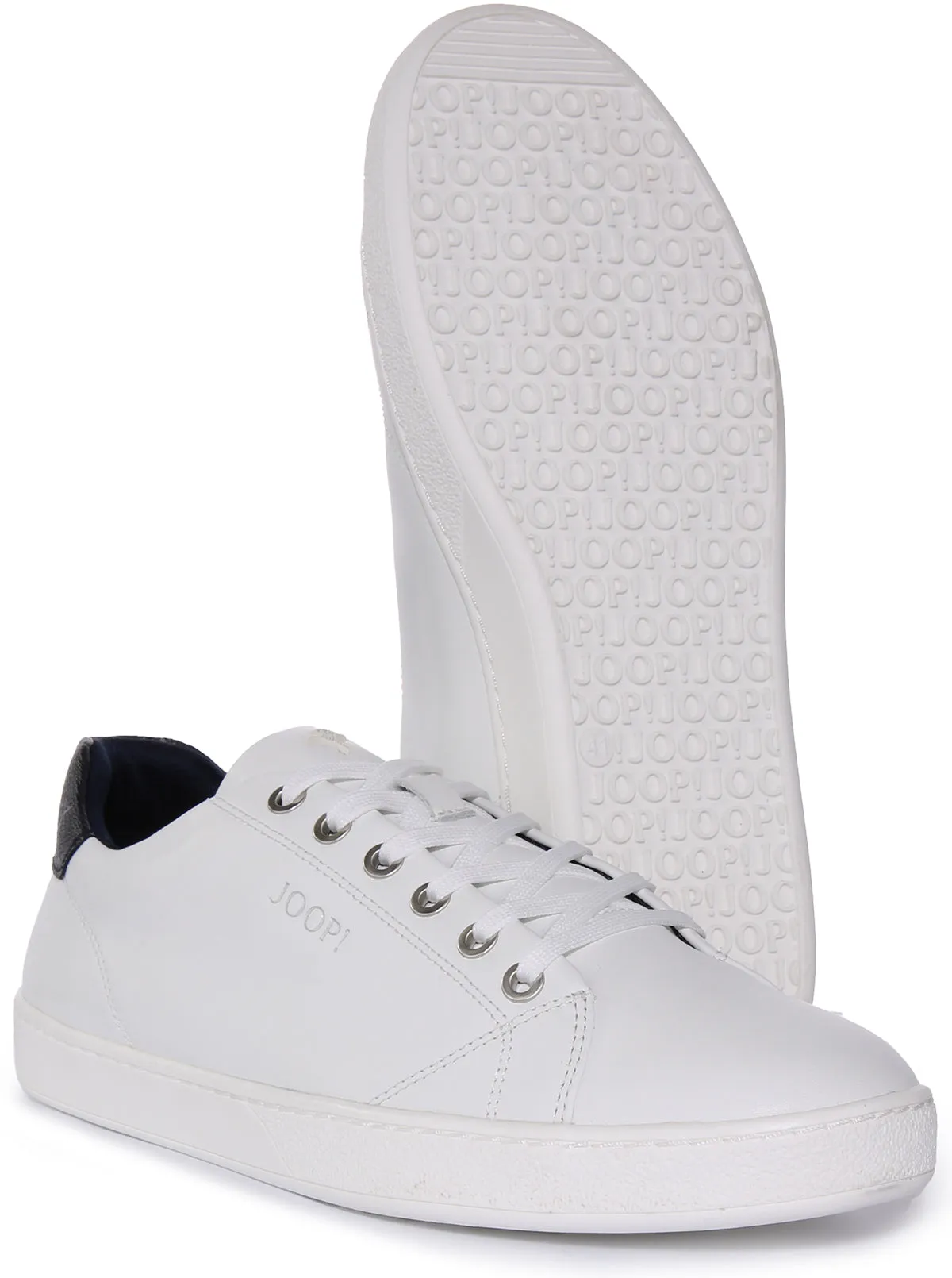 Joop! Cortina Fine In White Navy For Men