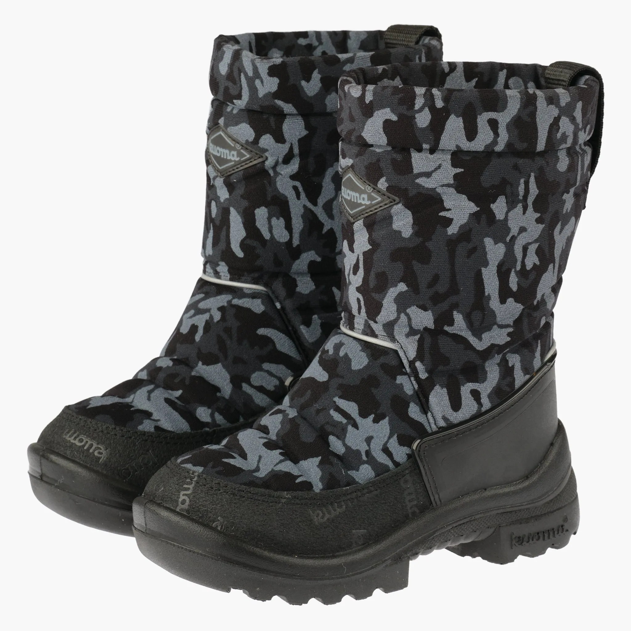 Kids´ winter boots Putkivarsi, Black Ghost