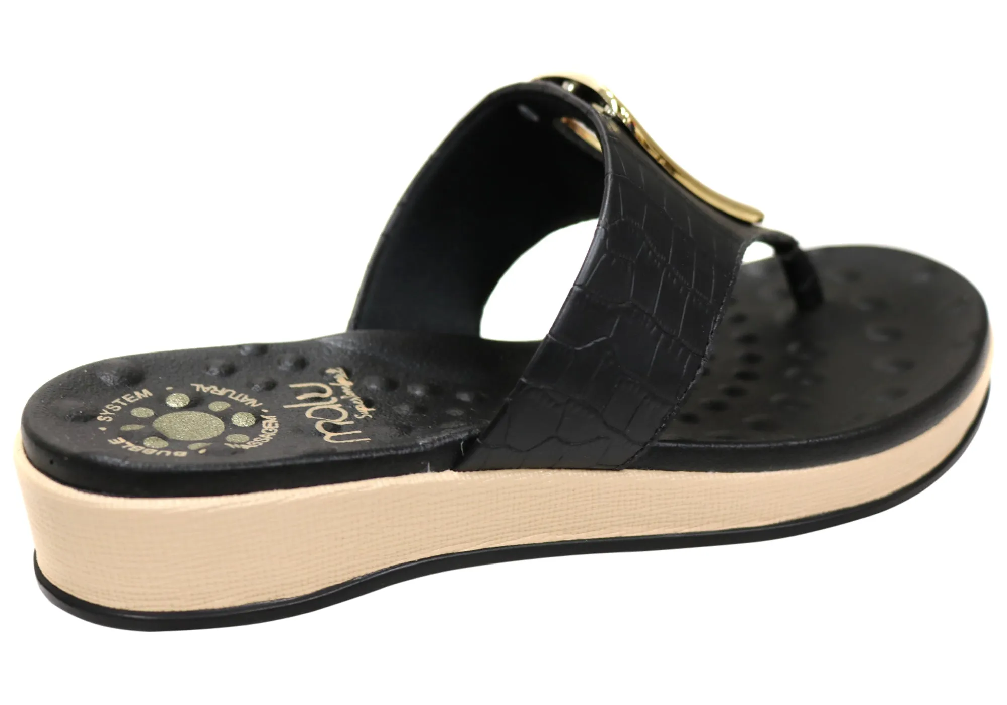 Malu Supercomfort Lucila Womens Comfort Thongs Sandals Made In Brazil