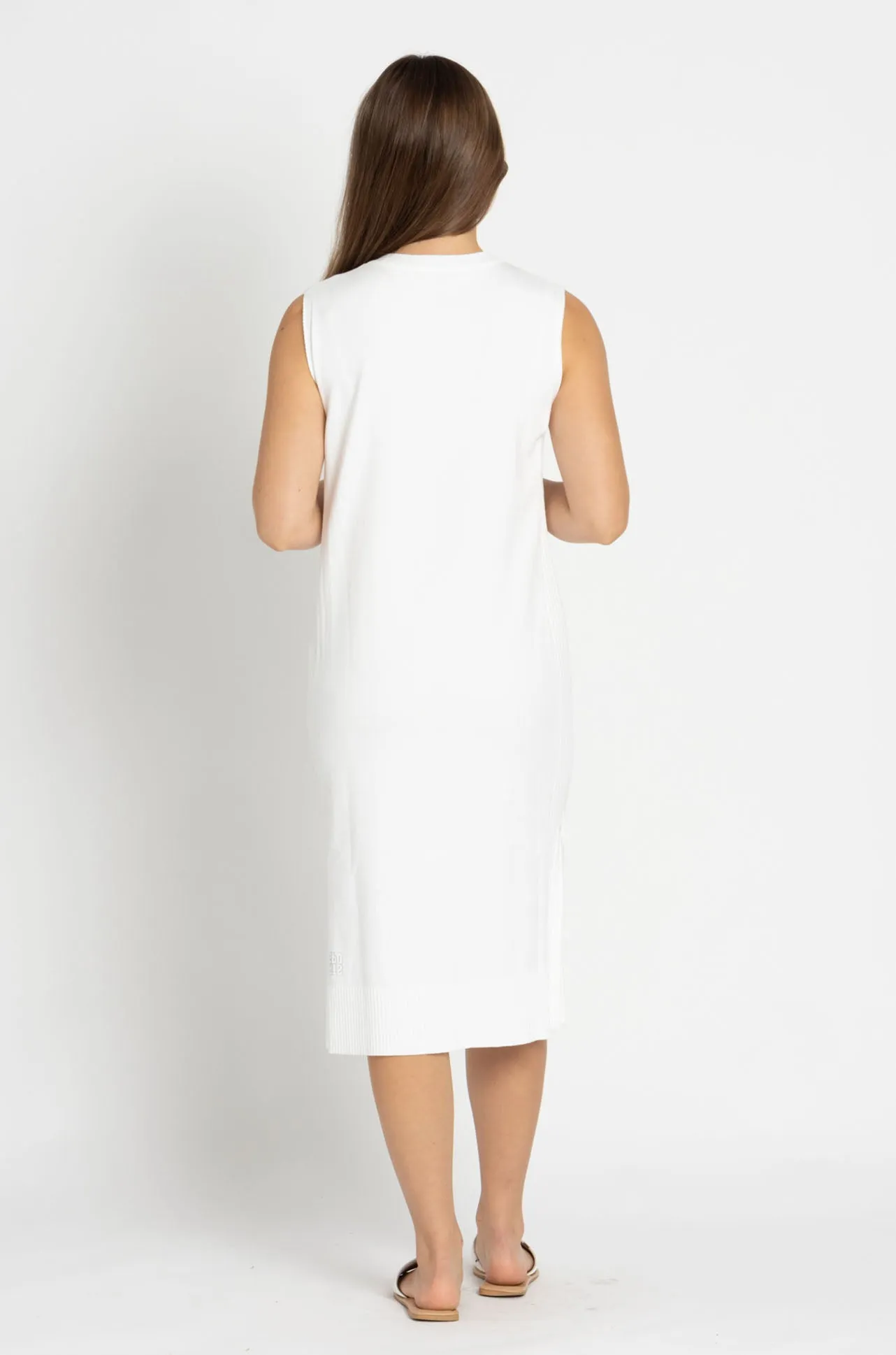 Marc Cain - Sleeveless Viscose Knit Dress