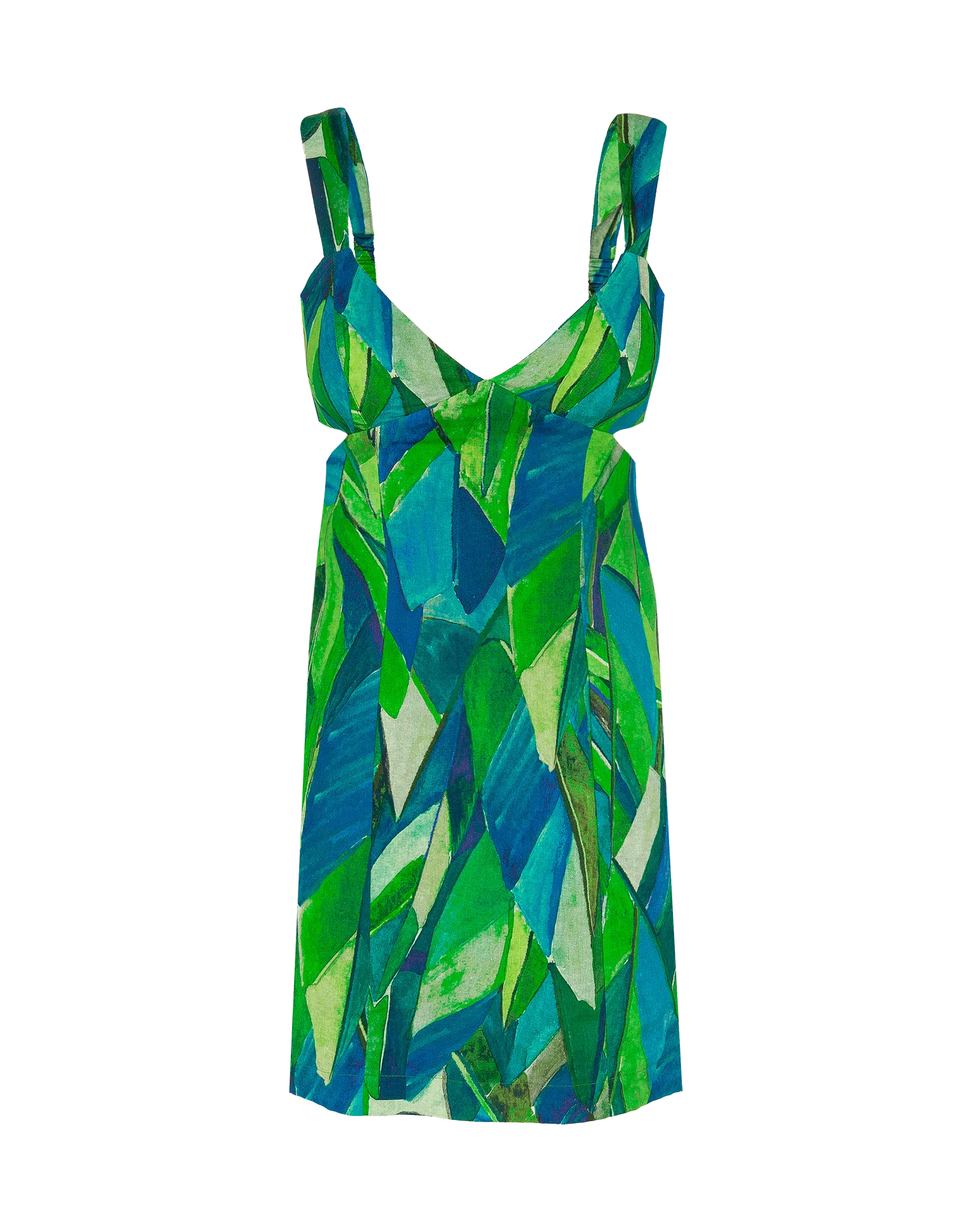 Mari Short Dress - Tropics