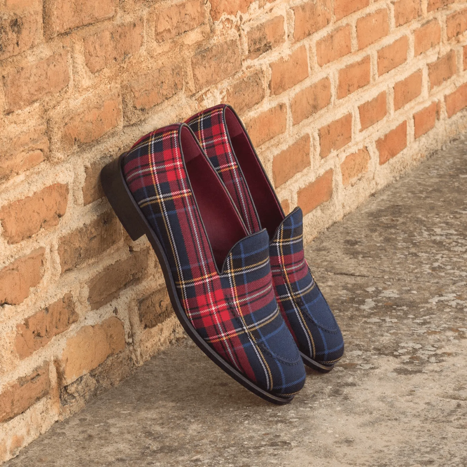 Master Windowpane Loafers