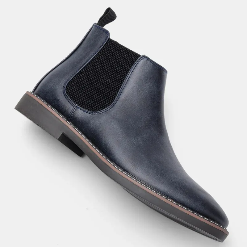 Men's Casual Vegan Leather Chelsea Boots | Perfect for All Seasons