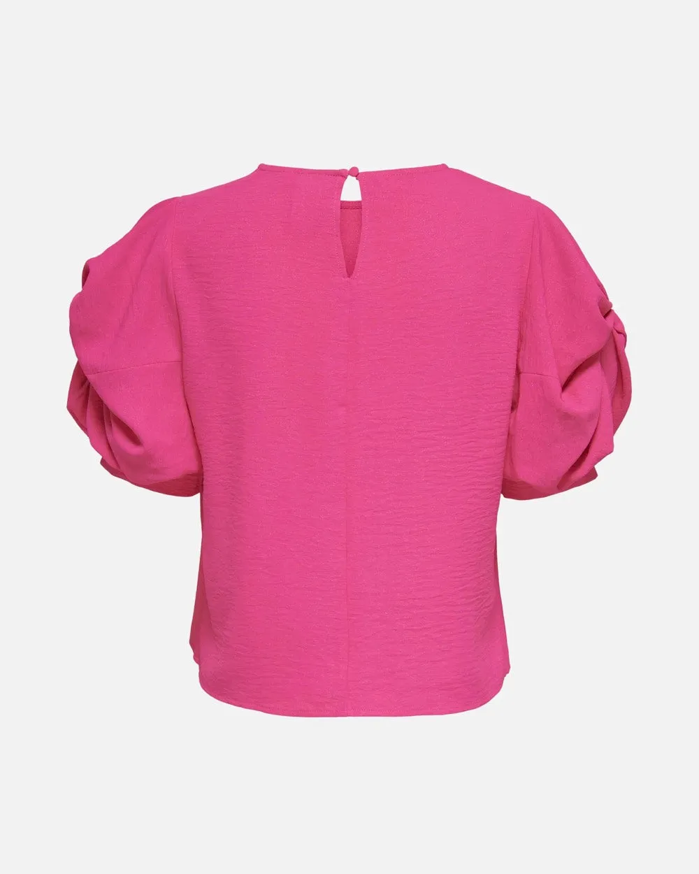 Onlmette Ss Puff Top Wvn - Roze