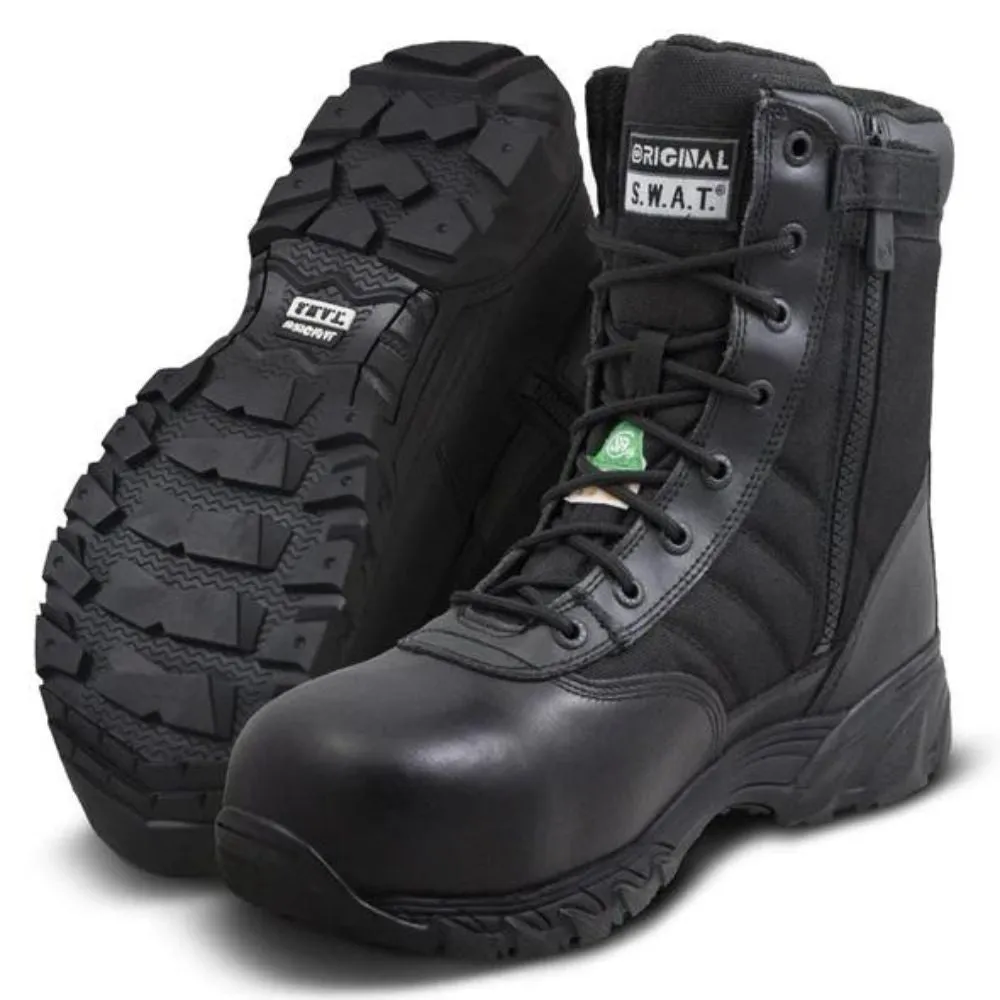 Original SWAT Classic 225201 Men's 9" CSA Composite Toe Work Boot with Side Zip