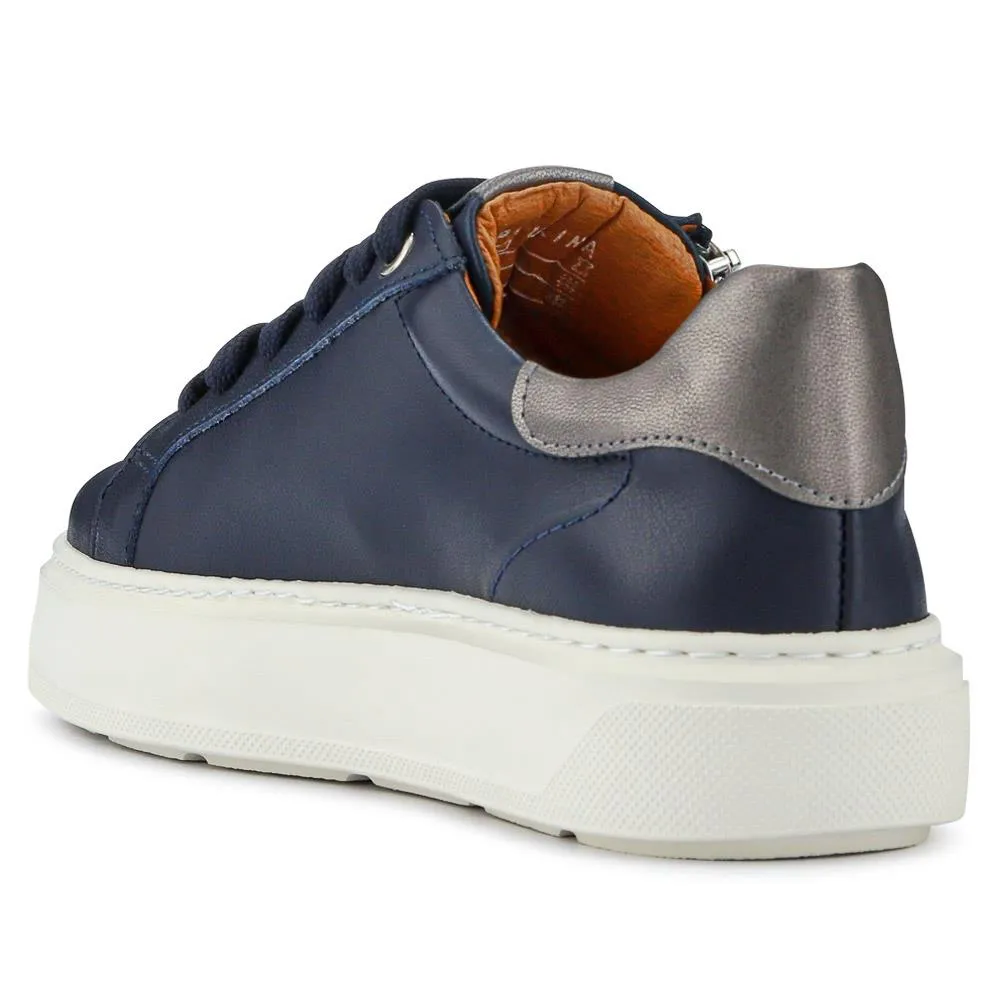 Paulina Chunky Leather Trainers - PAULINA / 326 970