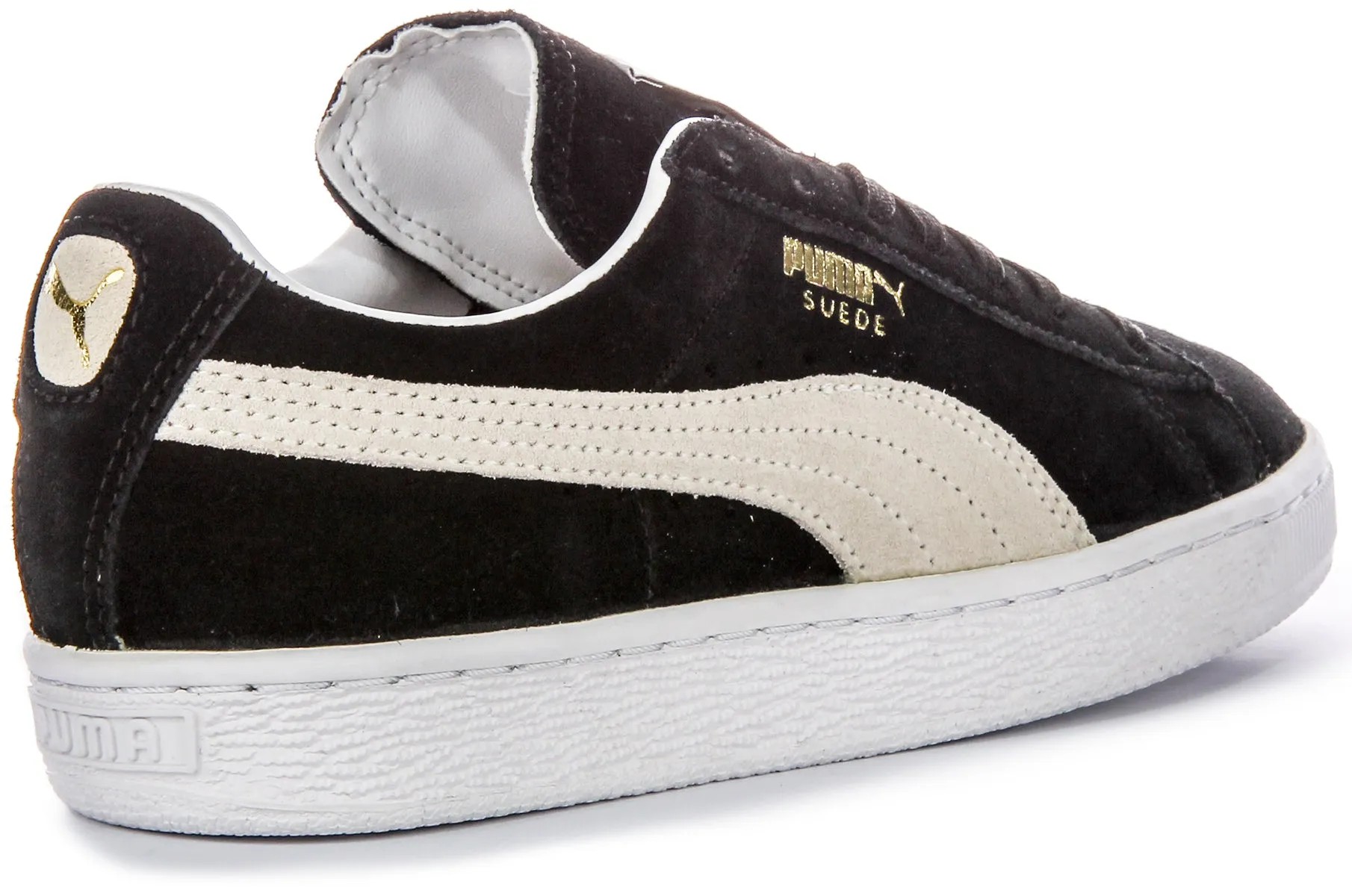 Puma Suede Classic  In Black White