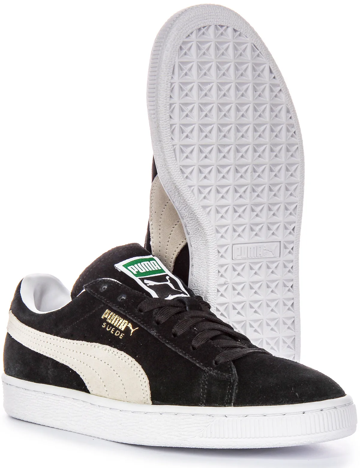 Puma Suede Classic  In Black White