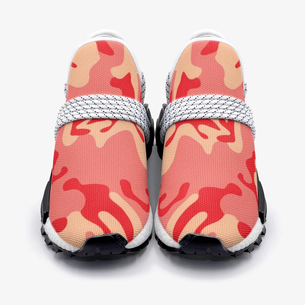 Red Coral Camouflage Unisex Lightweight Sneaker S-1 Boost