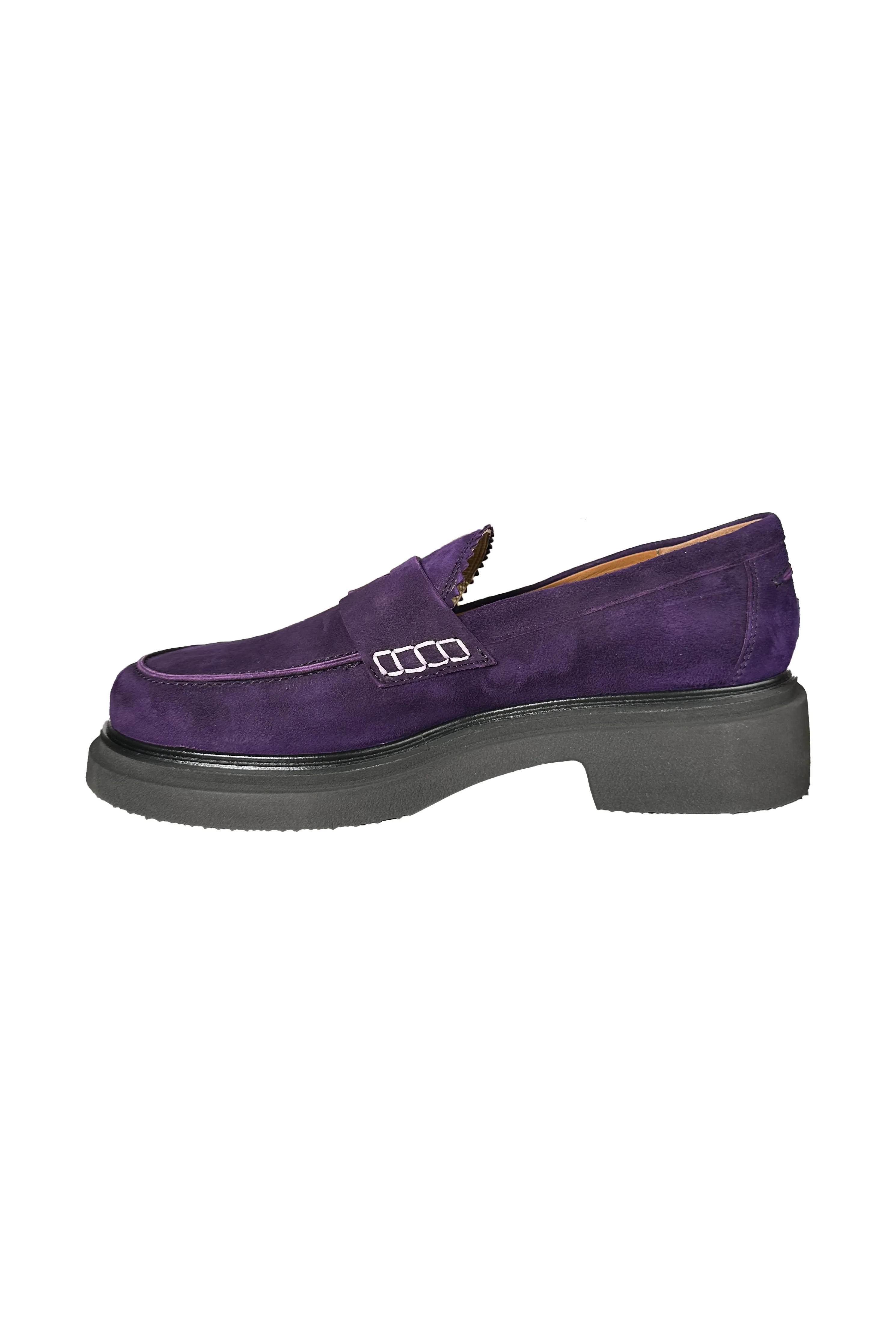 Robertson Madison Mary Mask Loafer 50.201.059RM  | Camoscio Viola | Clearance Final Sale