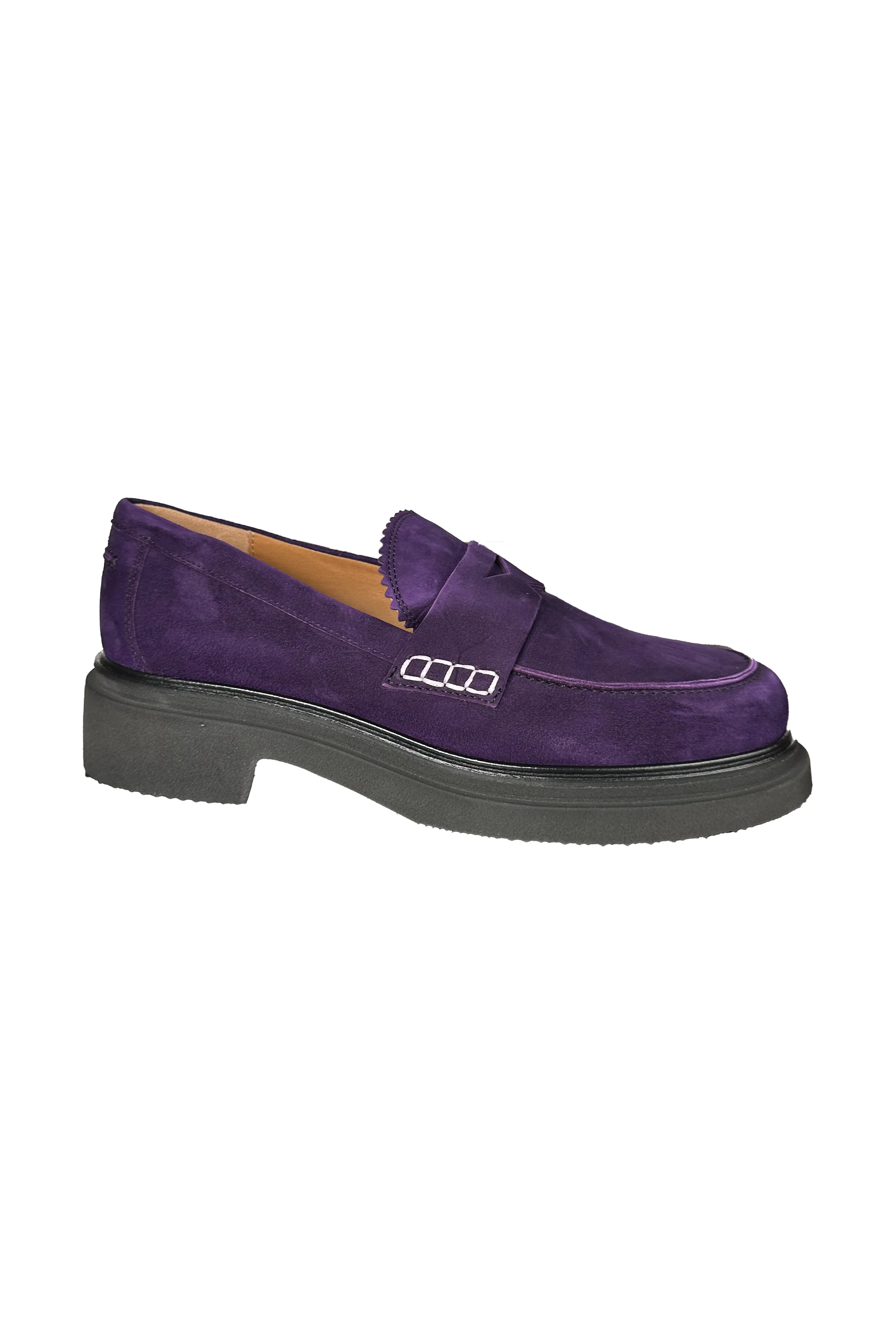 Robertson Madison Mary Mask Loafer 50.201.059RM  | Camoscio Viola | Clearance Final Sale