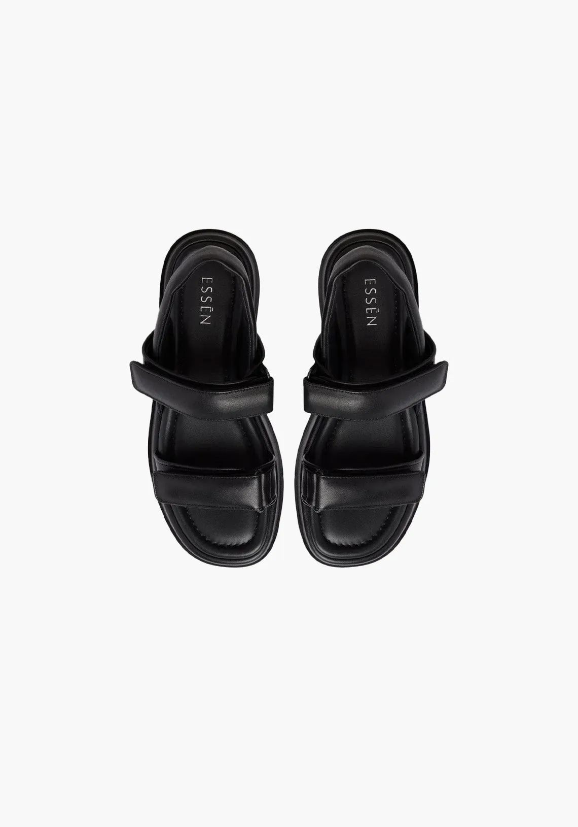 THE SPORTY SANDAL BLACK