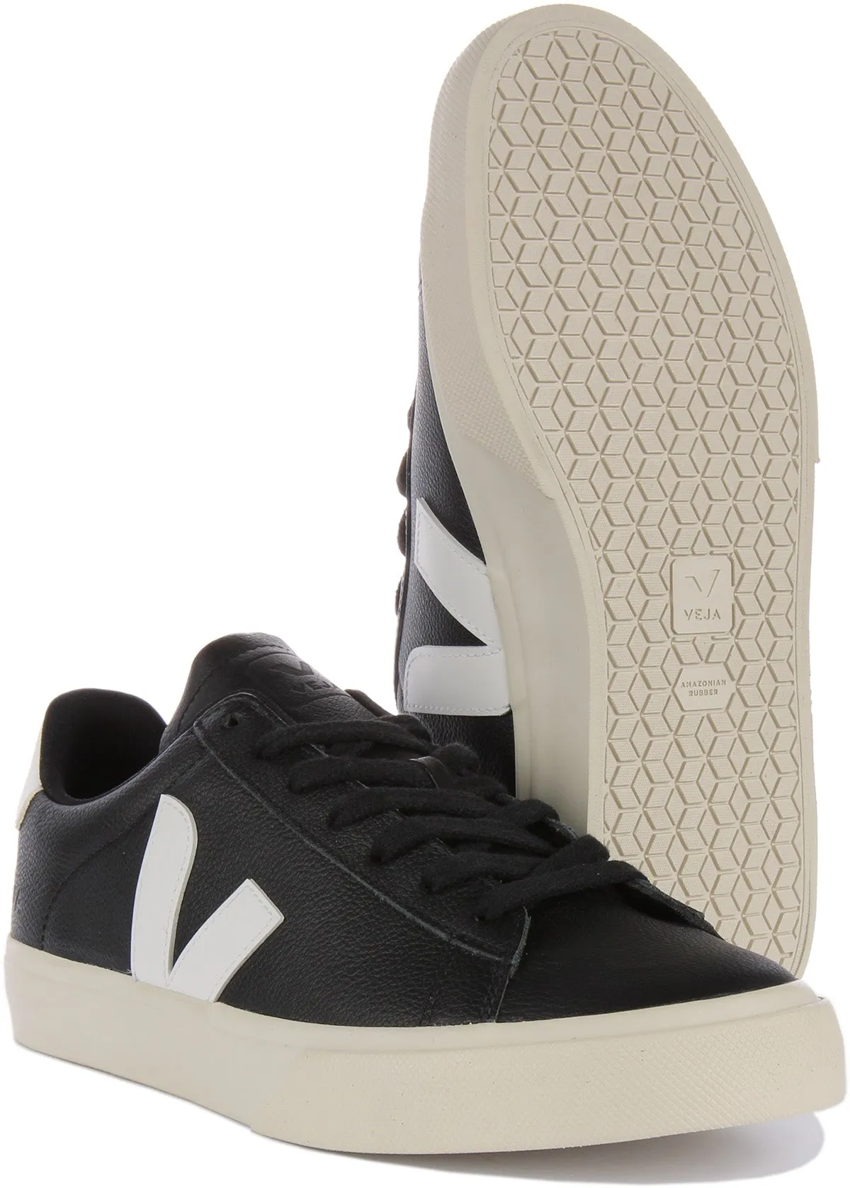 Veja Campo Chromefree In Black White For Women