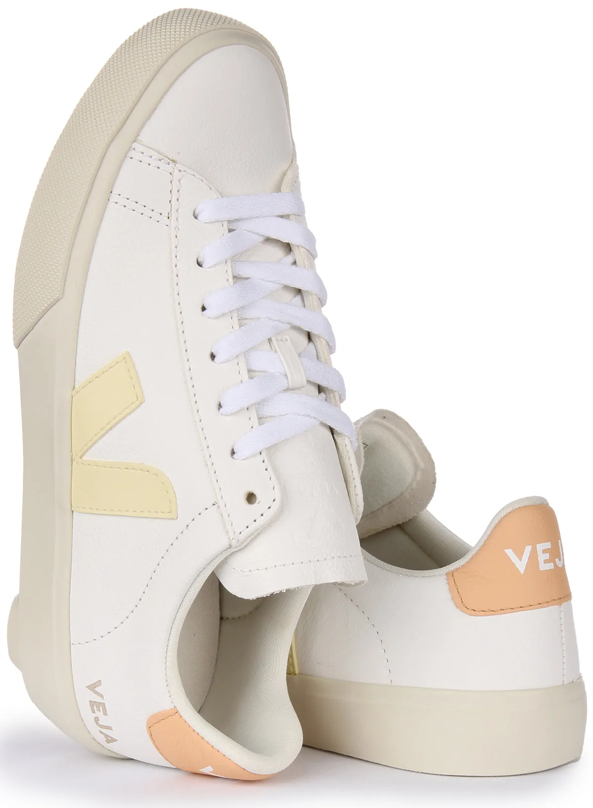 Veja Campo Chromefree In White Multi For Women