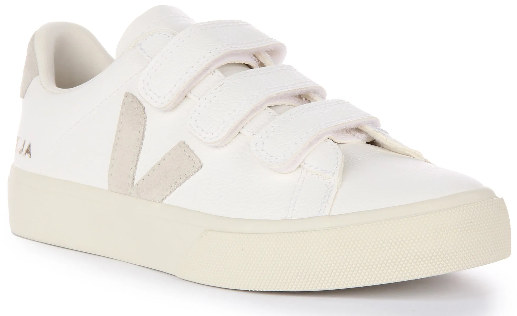 Veja Recife Velcro Chromfree In Natural For Men