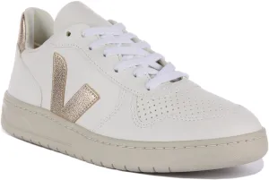 Veja V 10 Chromefree In White Bronze For Men