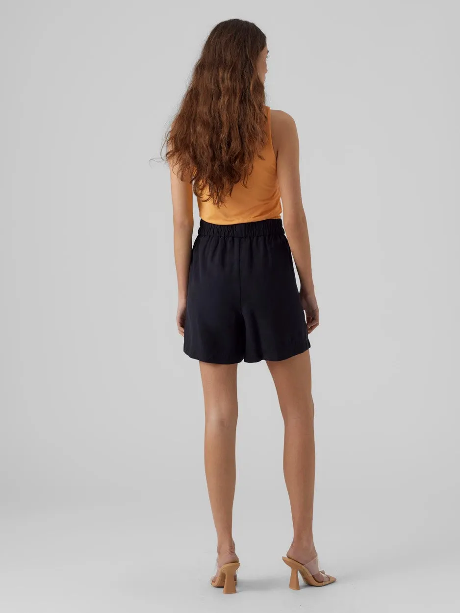 Vmcarmen Hr Loose Shorts Noos - Zwart