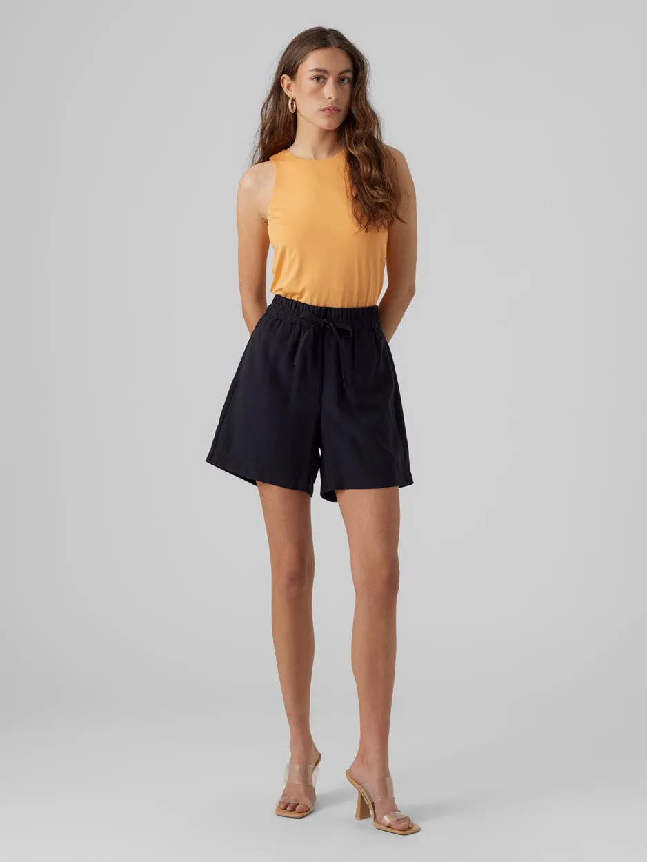 Vmcarmen Hr Loose Shorts Noos - Zwart